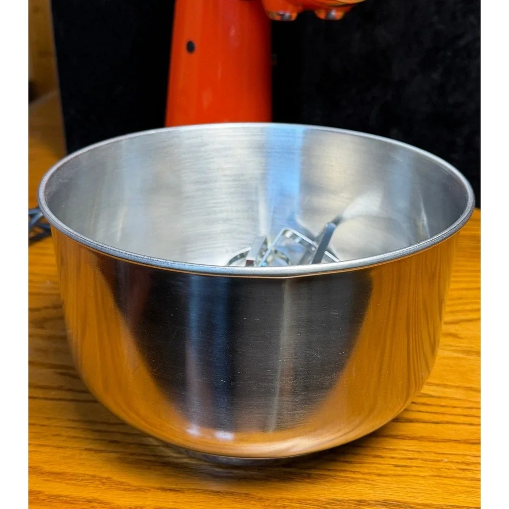 Sunbeam Mixmaster Heritage Series Stand Mixer: Orange 350W, 12 Speed, WORKS